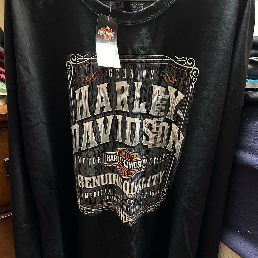 H-D long sleeve T-shirt
